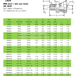 Male Pipe Adapter 1404 thumbnail-1