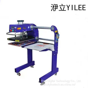 Pneumatic T-shirt Heat Press Transfer Sublimation Printing Machine 40x60 thumbnail-3