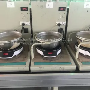 New CE KC Standard 2000W White Color Round Shape Electric Induction Cooktop ALP-DC92 thumbnail-3