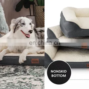Luxury Custom Anxiety Warm Soft Comfortable Waterproof Pet Dog Sofa Bed thumbnail-7