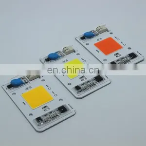 110V 220V Driverless Solderless Full Spectrum White Warm White Cob 50w Led Chip thumbnail-2