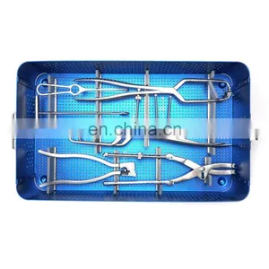 Factory Price Orthopedic Surgical CE Trauma Instruments Pelvic Reconstruction Plate Instrument Set for Pelvic Surgery thumbnail-4