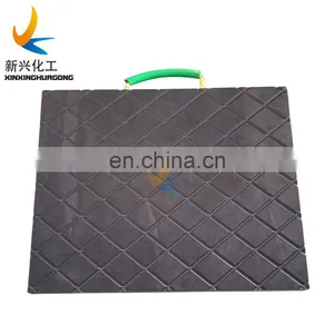 OEM UHMWPE Blocks Outrigger Mat/Solid Plastic Blocks/Black Crane Pad Construction Equipment Concrete Pump Outriggers Pad Uhmwpe thumbnail-1