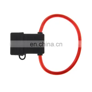 8ga Inline Fuse Holder Waterproof Pigtail Fuse Relay With 40A Blade Fuse thumbnail-6