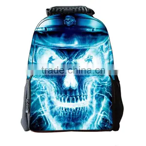3D Unisex School Backpack Bags 3D Animal Print Felt Fabric Hiking Daypacks thumbnail-1