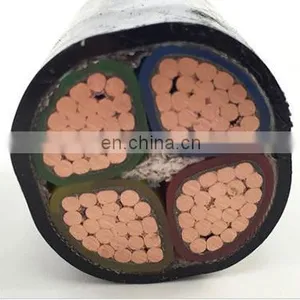 Pay Later 33kv High Voltage Best Price 4x 70mm2 Copper Conductor PVC Insulated STA PVC Sheathed Power Cable thumbnail-1