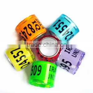 7/8/9mm 2016 Customized Racing Pigeon Ring Pigeon Leg Bands thumbnail-1