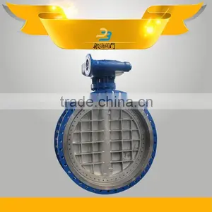 Dn500 Wcb Wafer Type Metal Seat Butterfly Valve thumbnail-2