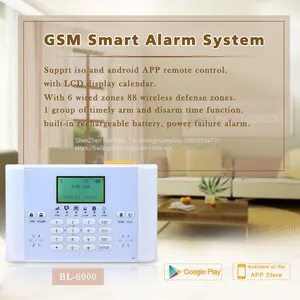 Free Sample 4G Security Alarm ,GSM WIFI Home Alarm System With Smart Home Appliance Control thumbnail-5