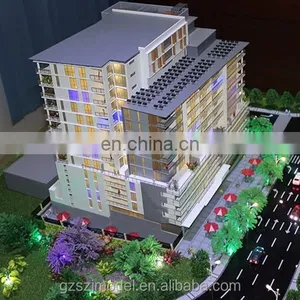 Miniature 3d Model House Plan ,architectural Scale Model Maquette 3d thumbnail-3