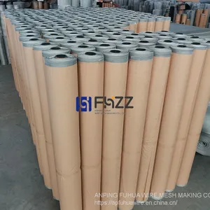SS Finish Long Lasting Insect Aluminium Screening in Single Roll for Screen Windows thumbnail-5