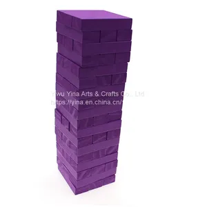 Wooden Block Stacking Giant Tumbling Tower Game thumbnail-1