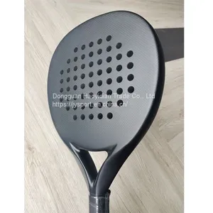 Diamond Frame Shape Carbon Padel Racket With Soft EVA Core P04 3K Surface thumbnail-3