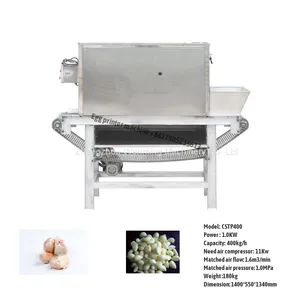 Commercial Chain Type Garlic Peeling Machine High Capacity Garlic Peeling Machine Automatic Garlic Peeler Machine thumbnail-3