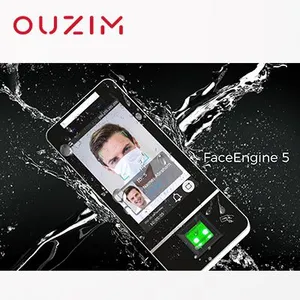 Ouzim FaceEngine 5 Smart Dynamic Living Face Recognition Terminal for Security Access Control Entrance Solution thumbnail-4
