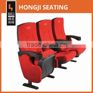 Movable Cinema Chair Fabric Theater Movie Seat HJ813 thumbnail-1