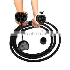 Electric Car AC EVSE 16A 32A Type 2 Type 1 EV Charging Cable Supplier thumbnail-1