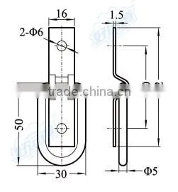 04410 Stainless Steel Ring Lashing Ring thumbnail-2