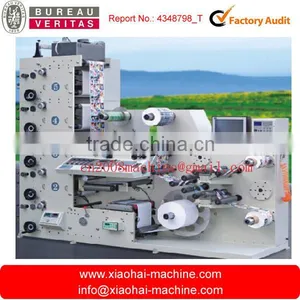Adhesive Transparent PVC PE BOPP PET IR UV Flexo Sticker Label Printing Machine ( With Die Cutting and Slitting) Quality Choice Mos thumbnail-2