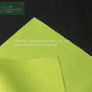 CVC Fire Retardant Fabric Flame-Retardant Woven Fabric CVC FR Fabric thumbnail-1