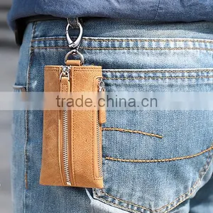 Hot Sell Handmade Genuine Leather Key Holder, Practical Leather Smart Key Holder, Car Key Case thumbnail-2