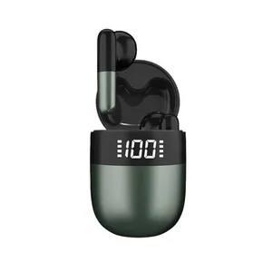 New Design Wireless Earphone J28 TWS Earbuds 9D Stereo Portable Earphones Bt 5.1 With Charging Case thumbnail-1