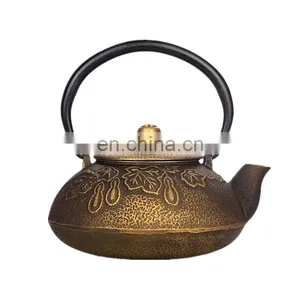Heat Resistant Heating Large Enamel Iron Teapots Wholesale thumbnail-1