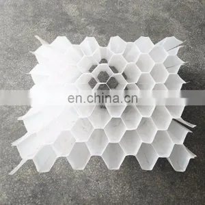 80mm Hexagonal Honeycomb Lamella Clarifiers Sheet Tube Settler Media thumbnail-4