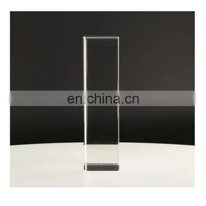 Outdoor Interior Transparent Crytal Solid 190X190X80mm Wall Decoration Glass Brick thumbnail-1