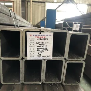 Wholesale Q550D Carton Rectangular Hollow Section Steel Pipe Seamless Tube thumbnail-2