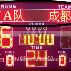 Hot Sell Large Outdoor LED Scoreboard With Shot Clock thumbnail-1