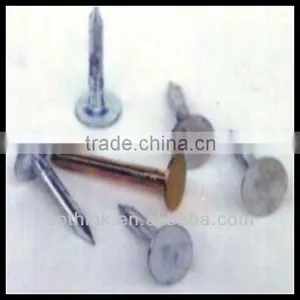 Ring Shank Electric Galvanized Flat Head Roofing Nails thumbnail-1