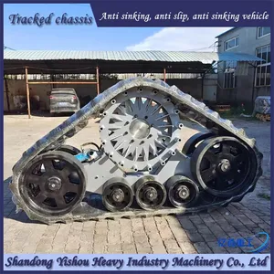 Large Tracked Chassis Harvester, Tractor Modification and Customization thumbnail-3