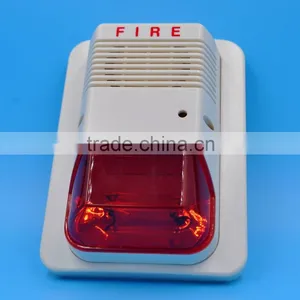 Fire Alarm Horn 110dB Siren With Strobe Light thumbnail-2
