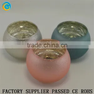 Rose Gold Glass Ball Candle Holder Moroccan for Wedding Decoration Quality Choice thumbnail-1