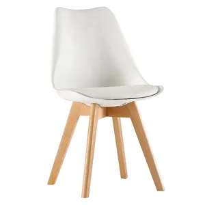 Modern Stacking PP Outdoor Dining Plastic Chairs thumbnail-2