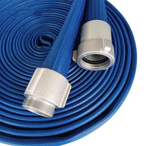 Double Jacket Fire Hose High Pressure Resistance and Wear Resistance thumbnail-1