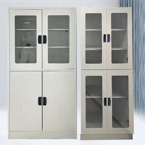 All-Steel Medicine Cabinet Reagent Cabinet Laboratory Glassware Cabinet School and Hospital Instrument Cabinet thumbnail-4