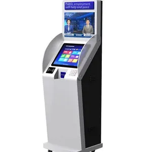 Self-service Printer for Hospital Reports, All-in-one Machine for Registration, Appointment, and Payment, Query, Ticket Collection, and Document Retrieval, Navigation Touch Terminal, With id Card and Social Security Card Readers, High-speed Document Scann thumbnail-2