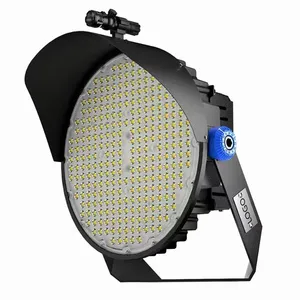 Factory Direct Supply, Circular Die-casting, High-power Led Stadium Lights, High Mast Lights, Floodlights, 300 - 2000w Stadium Lights thumbnail-1