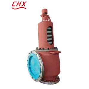 ANSI Safety Valve Flange Carbon Steel Pressure Reducing Relief Valve WCB Gas Regulators for Boiler Lift Spring thumbnail-1