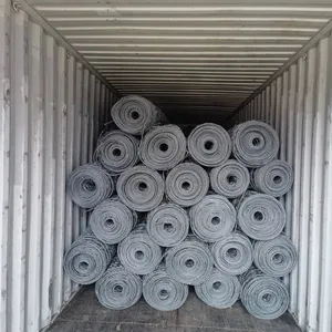 High Tensile Galvanized Hr 100 Reinforced Mesh Cheap Price Hexagonal Rockfall Net for Slope Protection Plain Weave Cutting thumbnail-4