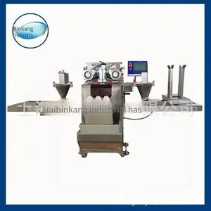 su Haozi (a Kind of Traditional Chinese Snack) Bean Bun Forming Machine, Sticky Bean Bun Machine, Integrated Machine for Stuffing and Arranging Sticky Bean Buns on Plates thumbnail-1