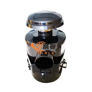 SDLG Original LG956L L956F Wheel Loader Spare Part 4110002118 Oil Bath Air Filter for Engine With Good Price thumbnail-1