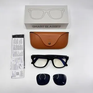 Smart Glasses Bluetooth Music Ai Video WiFi Translate Open-Ear Sport Fashion With Charge Case thumbnail-3
