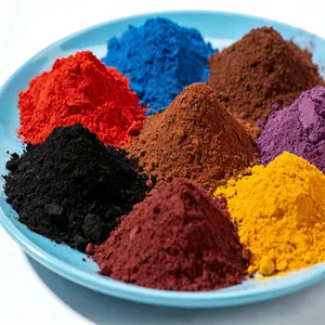 Iron Oxide Red Pigment, Art Red Color, Colored Road Surface, Iron Red for Advertising, Painted Rubber and Plastic thumbnail-1