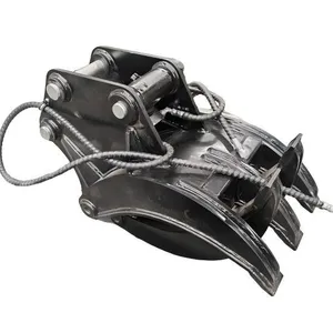 Factory Direct 3 Ton Excavator Hydraulic Grapple OEM Custom Tine & Jaw Size | 5 Tine Mini Excavator Demolition Grapple Manufacturer, QC Tested thumbnail-4