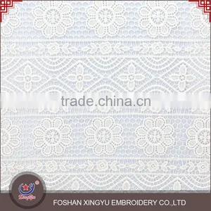Hot Sale Promotional Cheap Cutwork Lace Embroidery Designs African Net Lace Fabric Netting Stretch Mesh thumbnail-1