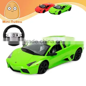 1:14 Model RC Car With Steering Wheel in Gravity Sensing, With Light and Music, rc Car, rc Toys thumbnail-1