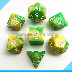 High Quality Polyhedral Dice With Mixing Colour Effect Quality Choice thumbnail-4